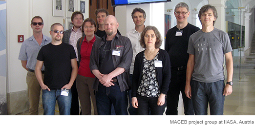 MACEB project group at IIASA, Austria